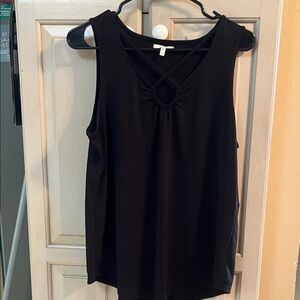 Maurices Black Sleeveless Tank Top NWOT